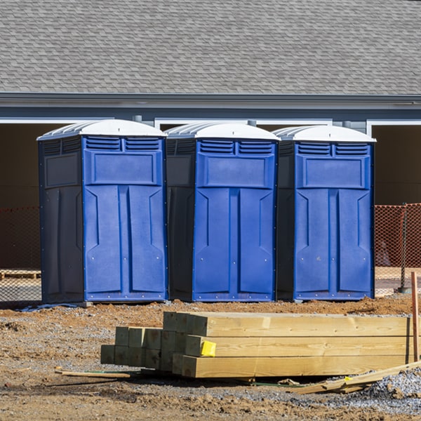 do you offer hand sanitizer dispensers inside the porta potties in Azalia Michigan